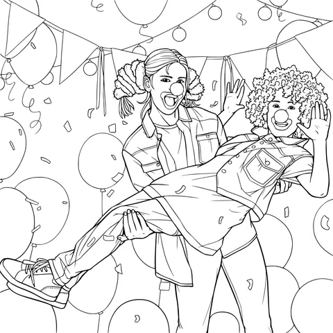 Fun - filled Frolic at the Party
