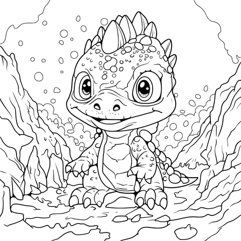 Cute Little Dinosaur