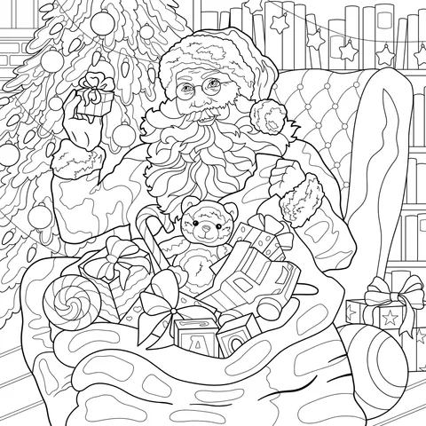 Santa Claus and Gifts