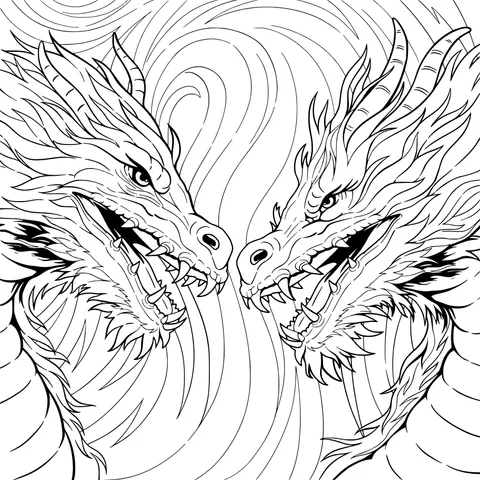 Confronting Twin Dragons