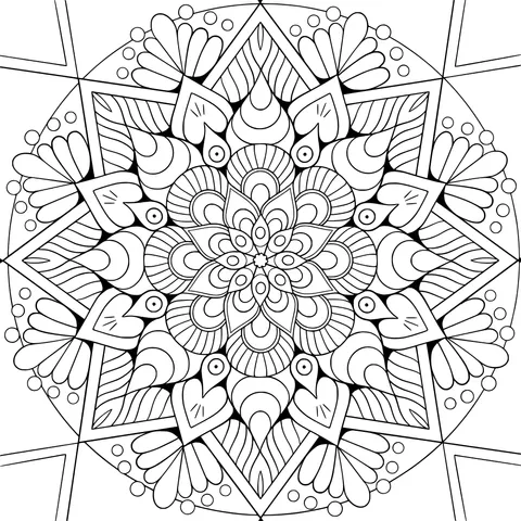 Colorful Mandala Pattern