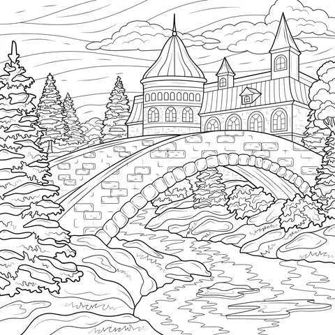 Winter Fairy - Tale Castle