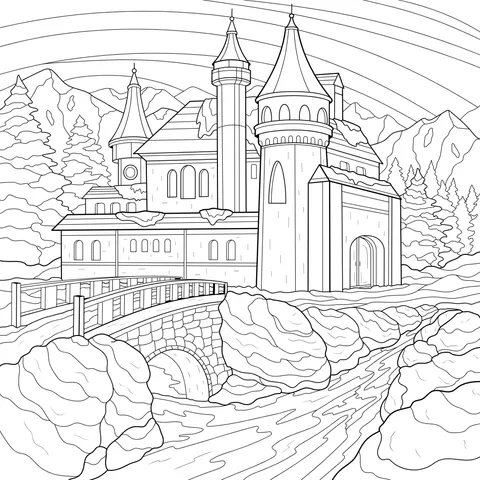 Winter Fairy - Tale Castle