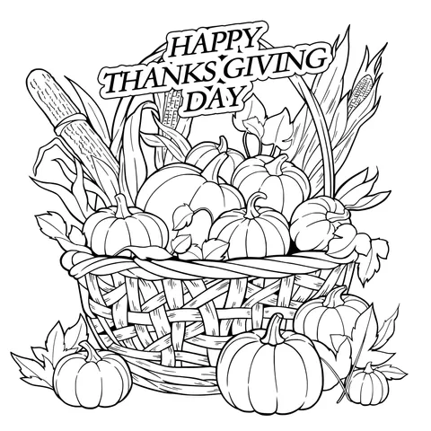 Thanksgiving Harvest Basket