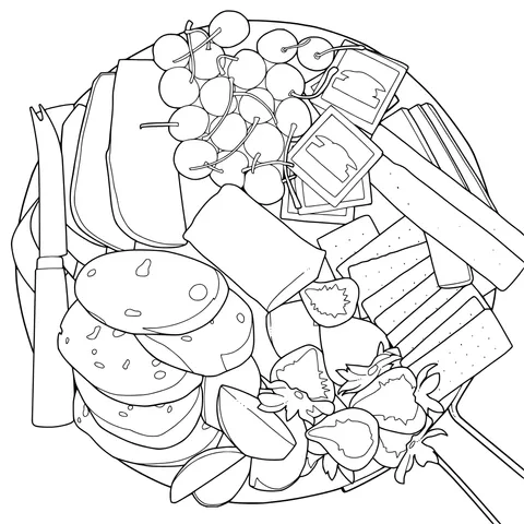 Cheese and Fruit Platter