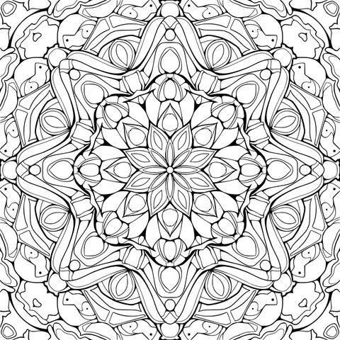 Colorful Mandala Pattern