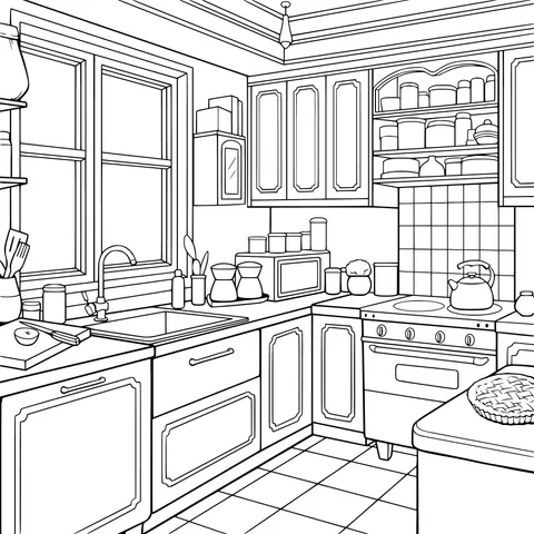 Cozy Family Kitchen