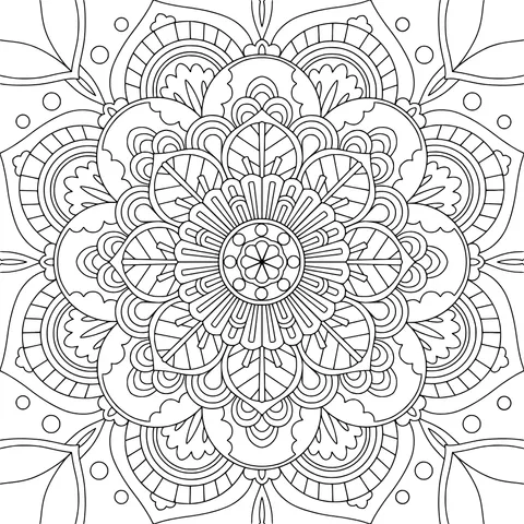 Colorful Mandala Pattern