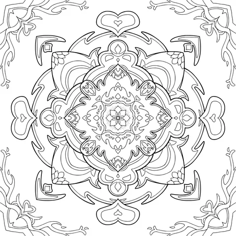 Colorful Mandala Pattern