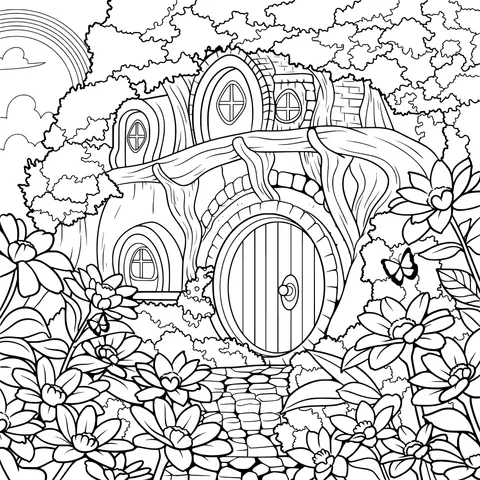 A Fairytale Tree - House Cottage