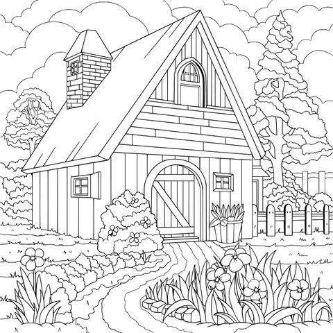 田园中的小屋