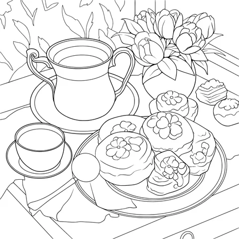 Delightful Afternoon Tea Time
