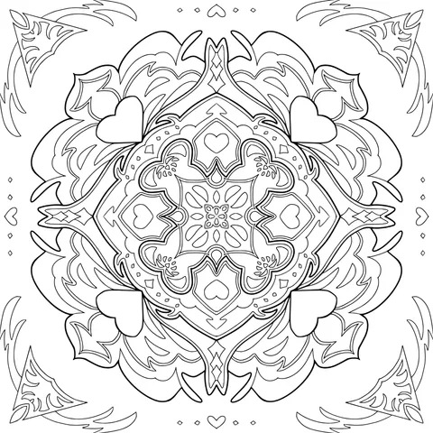 Exquisite Mandala Pattern