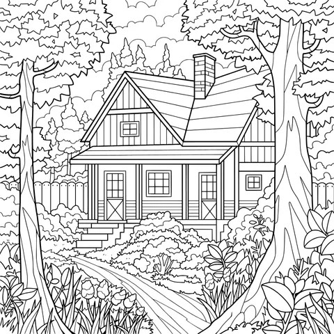 Cottage in the Woods