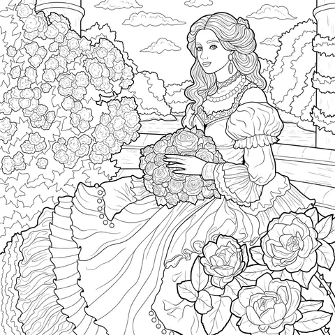 Princess in the Garden