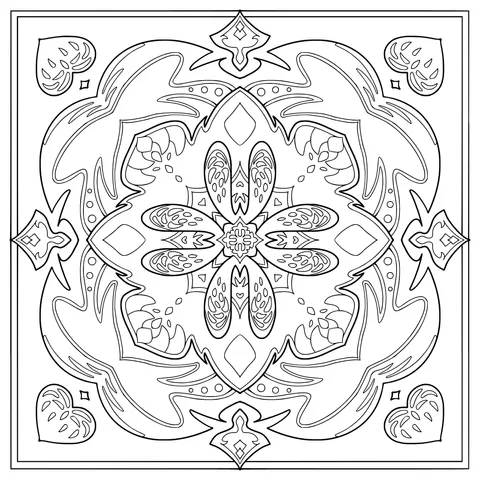 Colorful Geometric Pattern