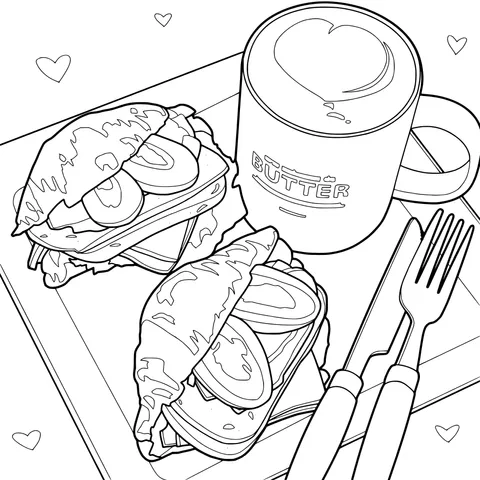 Delicious Breakfast Combination
