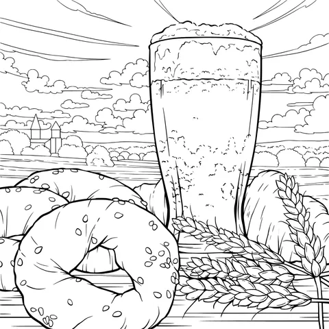 Beer and Pretzels