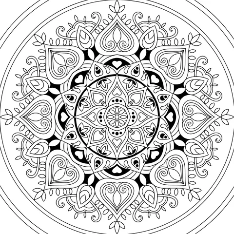 Colorful Mandala Pattern