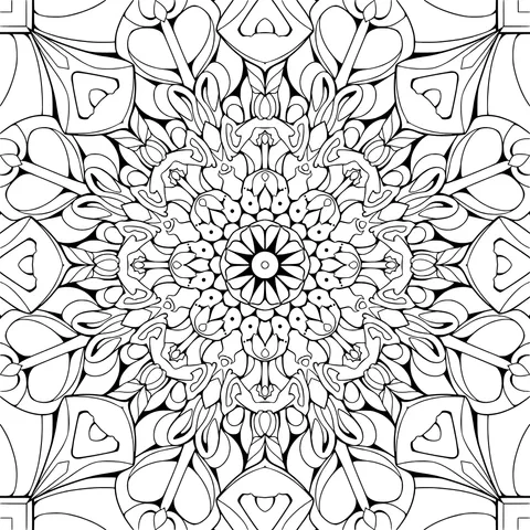 Colorful Mandala Pattern