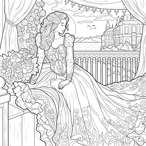 Princess on the Balcony
