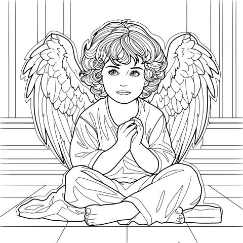 祈祷的小天使