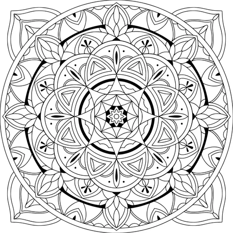 Colorful Mandala Pattern