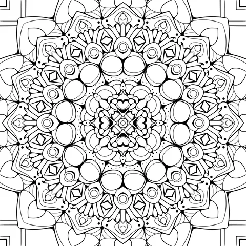Colorful Mandala Pattern