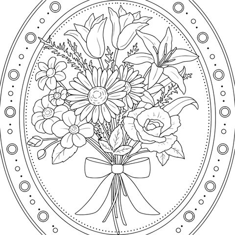 花束插画