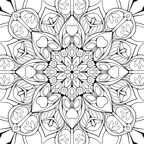Colorful Mandala Pattern
