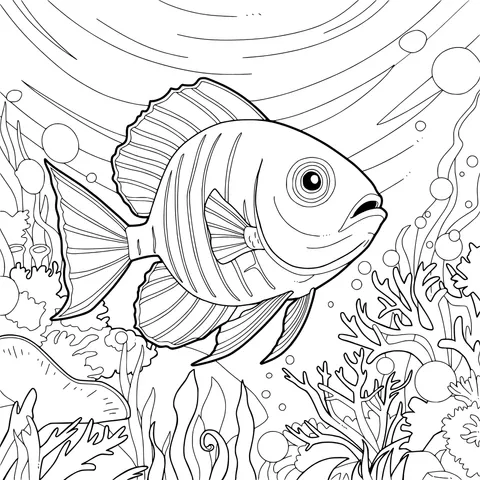 Goldfish in the Ocean