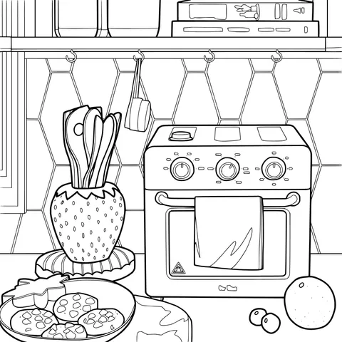 Cozy Kitchen Scene