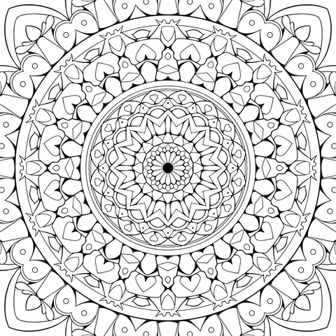 Colorful Mandala Pattern