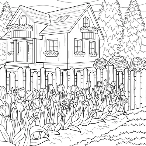 Cottage with Garden