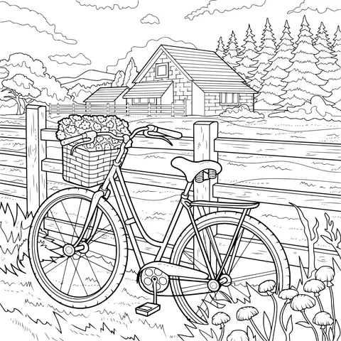 Bicycle in the Countryside