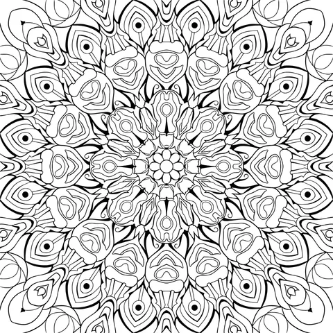 Colorful Mandala Pattern