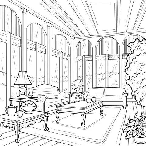 Cozy Living - room Scene