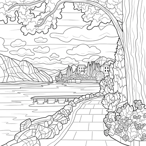 Lakeside Scenery
