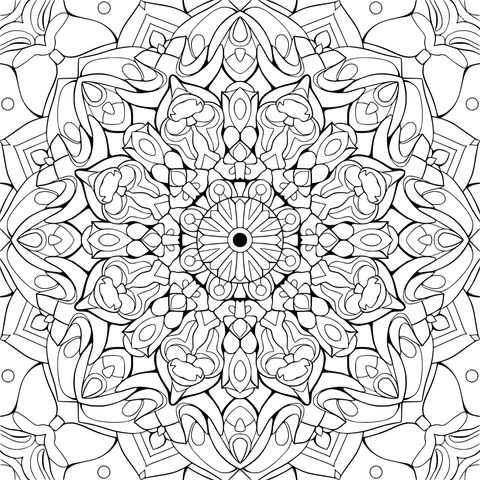 Colorful Mandala Pattern