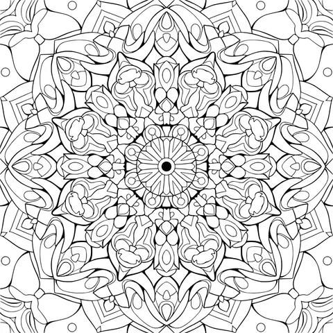 Colorful Mandala Pattern
