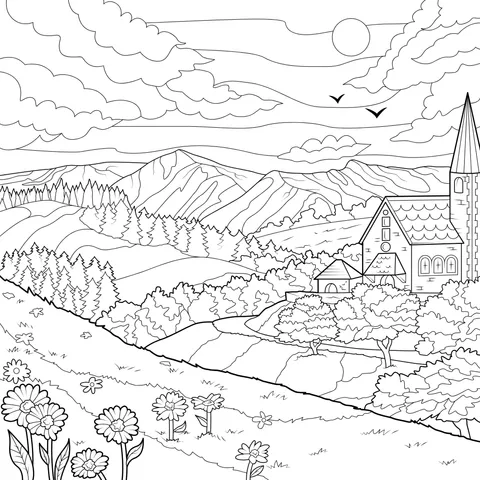 Beautiful Rural Landscape