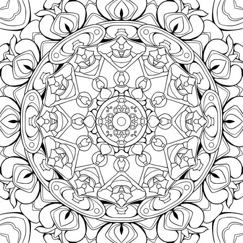 Colorful Mandala Pattern