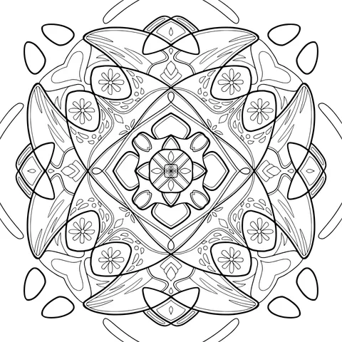 Colorful Geometric Pattern