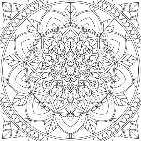 Colorful Mandala Pattern
