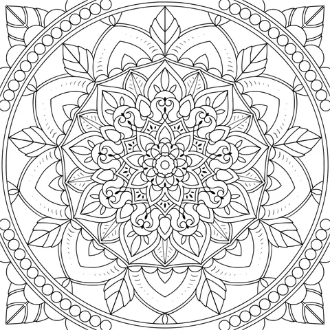 Colorful Mandala Pattern