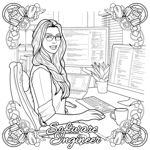 Female Software Engineer
