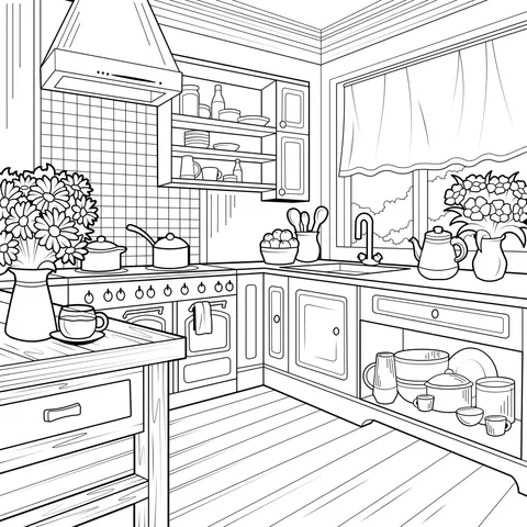 Colorful Kitchen