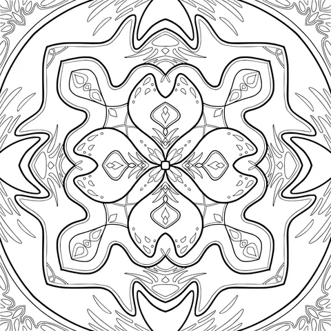Exquisite Geometric Pattern