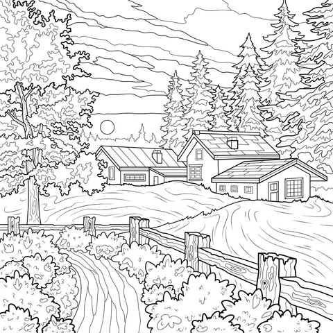 Beautiful Rural Landscape