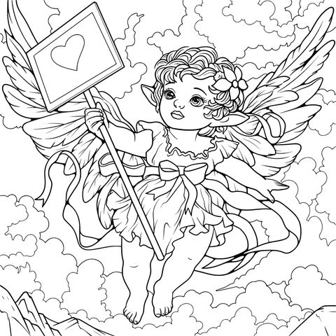 Flying Little Angel
